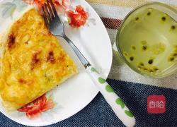 榴莲披萨配百香果蜂蜜水的做法图解8