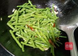 清炒豇豆的做法图解5
