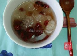 桃胶蔓越莓银耳羹的做法图解7