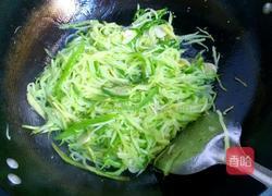 青椒炒黄瓜丝的做法图解8