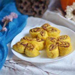 综合果蔬豆沙蝴蝶卷（不加水和面）的做法[图]