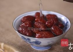 清 建莲红枣汤的做法图解2