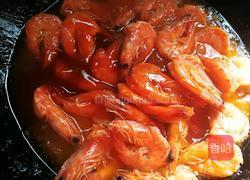 开背吮指茄汁大虾的做法图解19