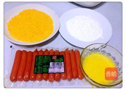炸火腿肠的做法图解1