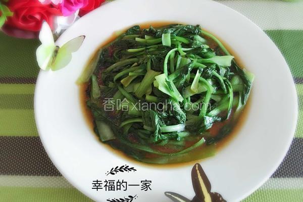 减肥谱--蚝油青菜