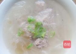 白萝卜丸子汤的做法图解5