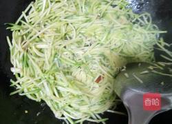 清炒嫩南瓜丝的做法图解4