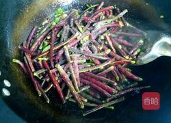 炒红豇豆的做法图解6