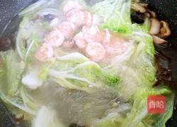 白菜粉丝烩虾仁的做法图解13