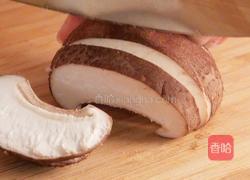 青菜香菇米糊的做法图解1