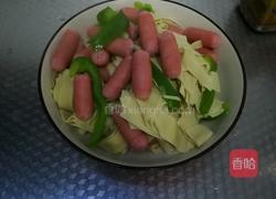 干豆腐炒亲亲肠的做法图解4