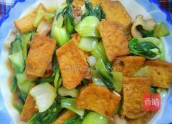 豆泡油菜的做法图解9