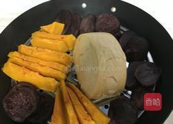 紫薯南瓜芋圆的做法图解1