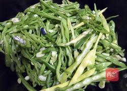 辣炒豆角丝的做法图解4