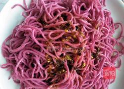 自制火龙果凉面的做法图解7