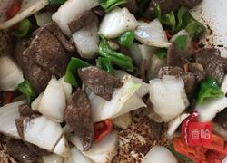 白菜梗炒猪肝的做法图解10