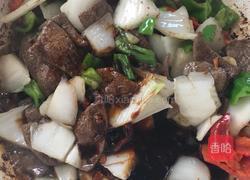 白菜梗炒猪肝的做法图解11