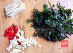 紫苏炒鱿鱼的做法图解2