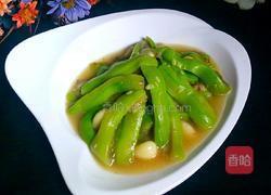 蒜烧丝瓜的做法图解1
