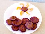 香甜紫薯饼的做法[图]