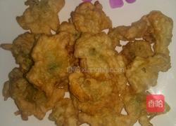 炸丝瓜花的做法图解5