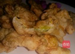 炸丝瓜花的做法图解6