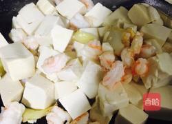 鲜虾仁烧豆腐的做法图解8
