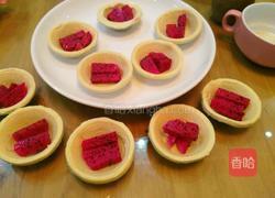 红心火龙果蛋挞的做法图解8