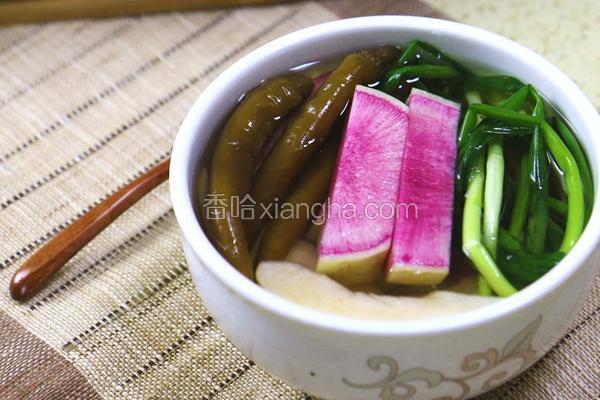 韩式萝卜水泡菜