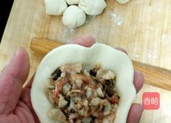香菇肉包的做法图解3