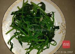 蒜泥红苕尖的做法图解3