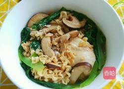 香菇鸡蛋面的做法图解10