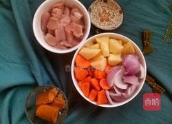 咖喱土豆鸡饭的做法图解2