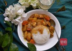 咖喱土豆鸡饭的做法图解6