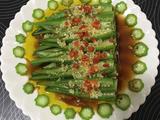 凉拌秋葵的做法[图]
