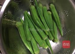 凉拌秋葵的做法图解4