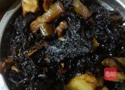 肉炒紫菜的做法图解6