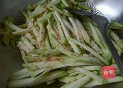酱茄条的做法图解4