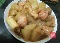 丸子烧冬瓜的做法图解4