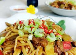 豆角焖面的做法图解11