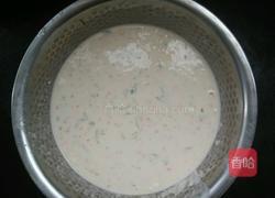 自制美味面糊早餐饼的做法图解2
