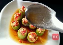 丝瓜酿虾盅的做法图解13