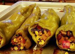 烤箱版青椒酿的做法图解4