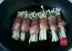 牙签肉金针卷的做法图解7