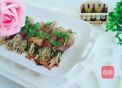 牙签肉金针卷的做法图解9