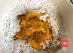 南瓜蒸肉饼的做法图解3