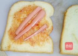 快手早餐三明治的做法图解3