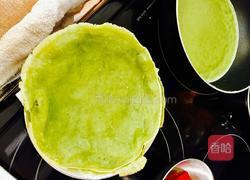 抹茶千層蛋糕的做法圖解10