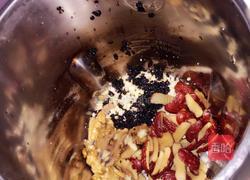 黑芝麻核桃红枣燕麦粥的做法图解4