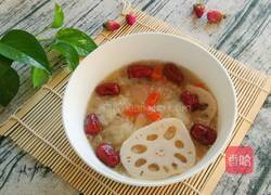 银耳莲藕红枣羹的做法图解12